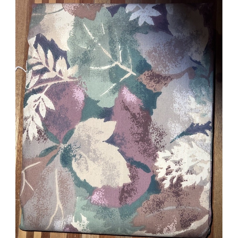 springs queen flat sheet only‎ No Iron  Percale Multi Color Botanical 60"x 80"